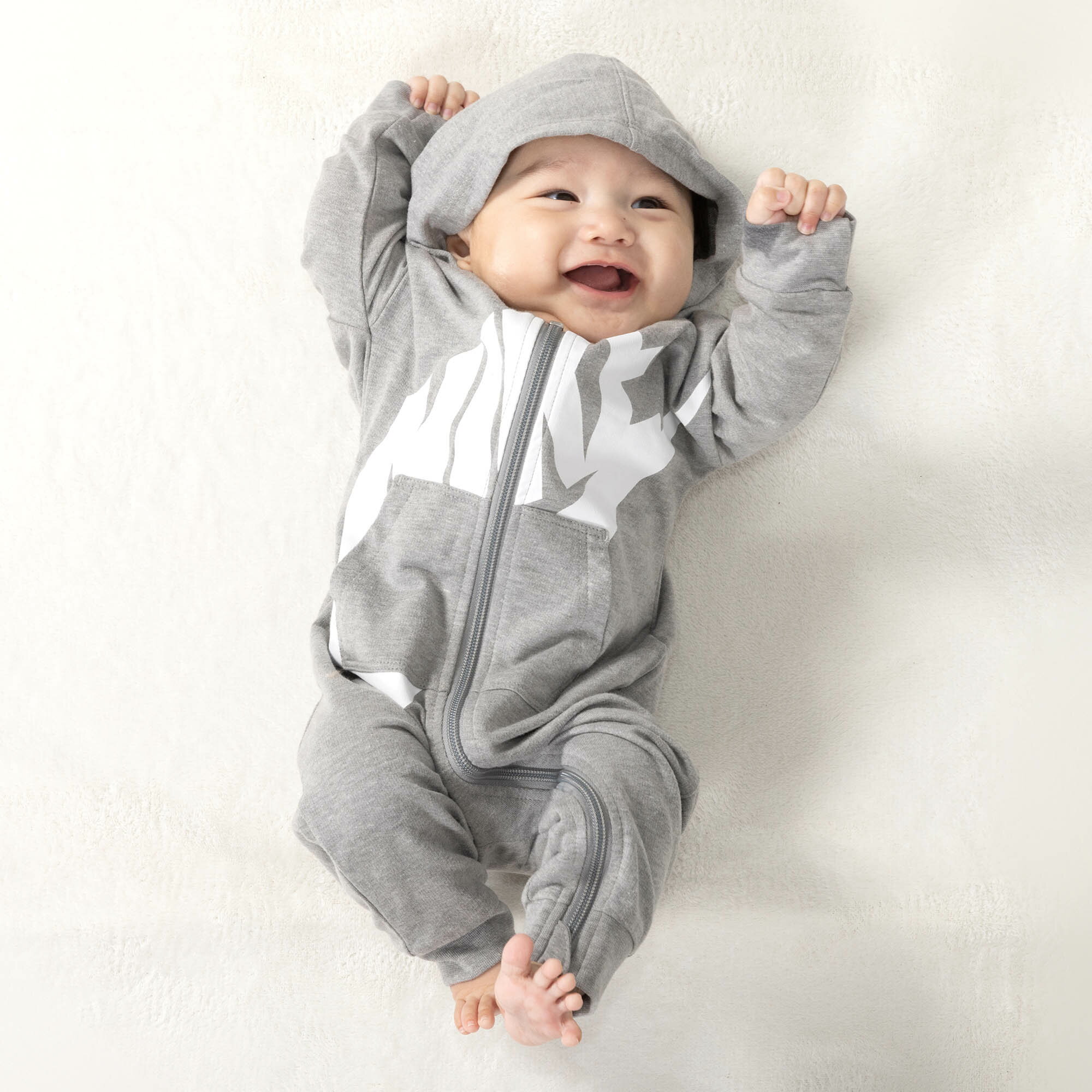 ROOKIE KIDS | ベビー(50-74cm) ロンパース NIKE(ナイキ) NKN PLAY ALL