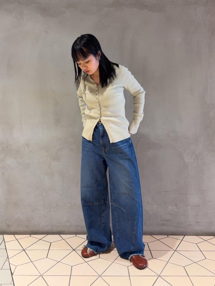 ユナイテッドアローズ＜NEEDBY heritage＞カーブデニムパンツ　別注 別注】＜NEEDBY heritage＞カーブデニムパンツ
