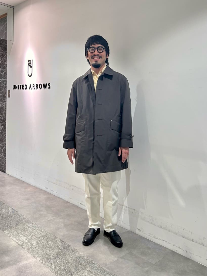 ★ロメオブルー★新品タグ付き＜MACKINTOSHアローズ別注HUMBIE UNITED ARROWS | 【別注】<MACKINTOSH>TECH HUMBIE SL/テック ハンビー