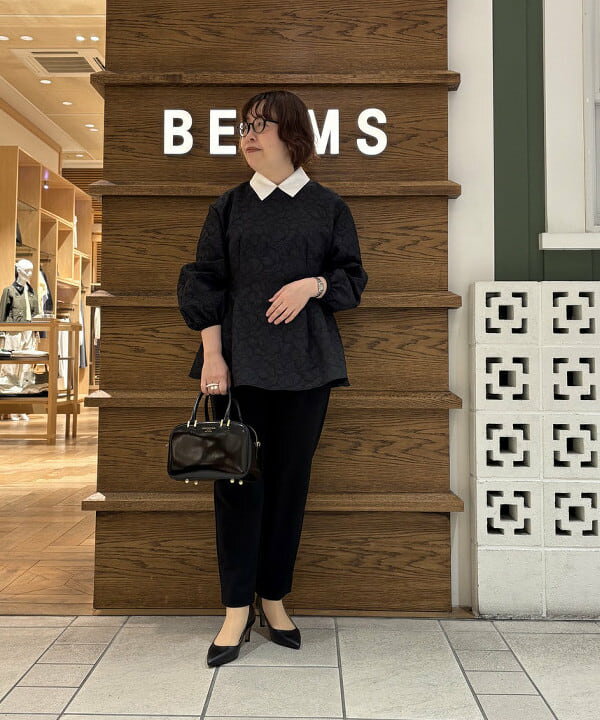 Demi-Luxe BEAMS | <セットアップ対応>トリアセ 1タック パンツ Demi-Luxe BEAMS | <セットアップ対応>トリアセ 1タック パンツ
