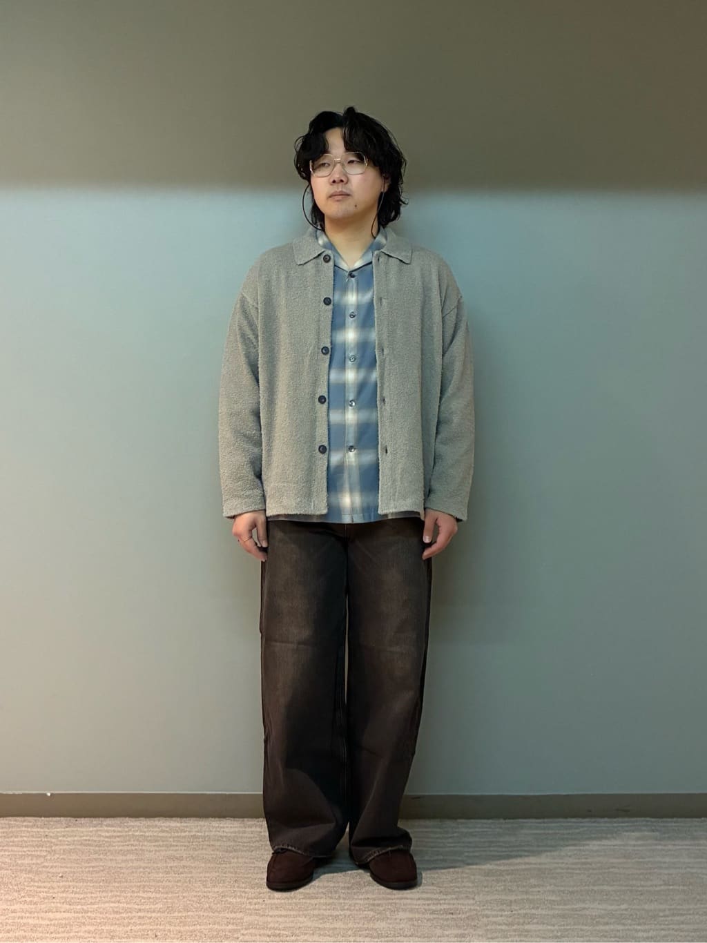 BEAUTY&YOUTH UNITED ARROWS | ツイスト コットン ニットシャツ