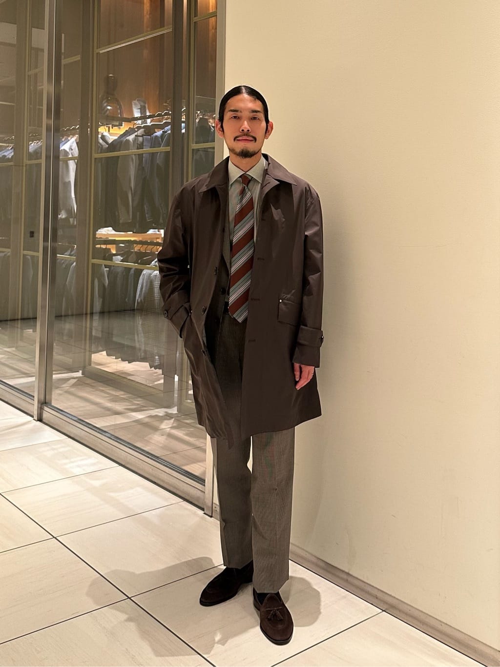 UNITED ARROWS | <FRANCO BASSI> カラー レジメンタル ネクタイ