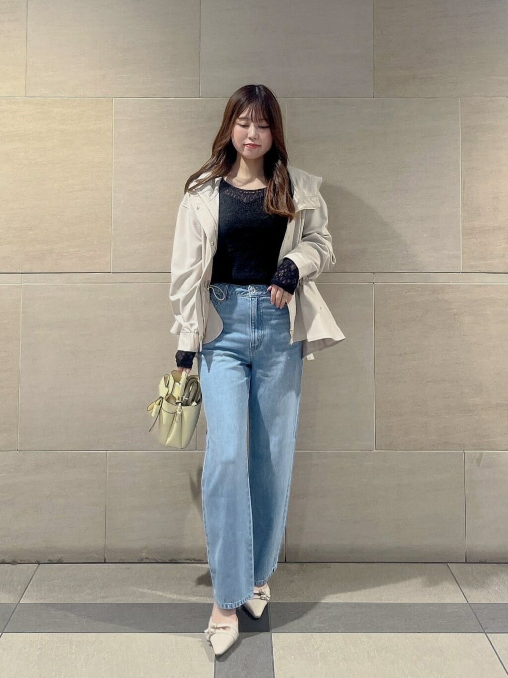 PROPORTION BODY DRESSINGのフロントリボンバッグミニ 26SSを使ったコーディネートを紹介します。｜Rakuten Fashion(楽天ファッション／旧楽天ブランドアベニュー)6837371