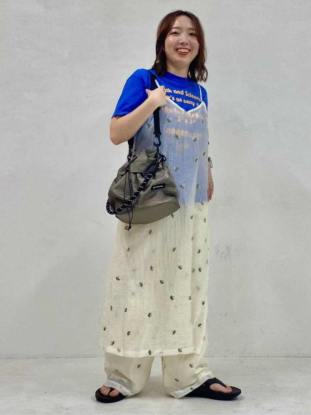FREAK'S STORE | 限定展開 シアー小花柄刺繍ルーズパンツ | Rakuten