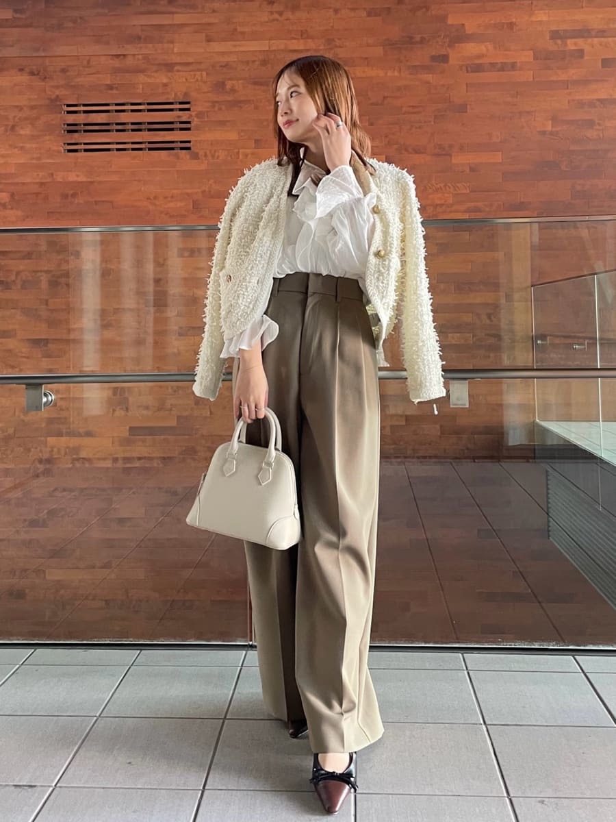 Mila Owen | ニットツイードジャケット | Rakuten Fashion(楽天