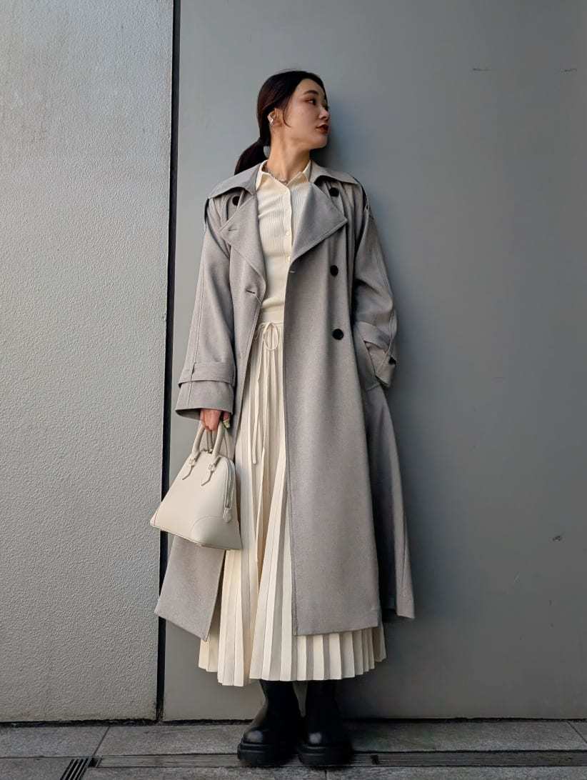 Mila Owen | 撥水オーバーサイズトレンチコート | Rakuten Fashion