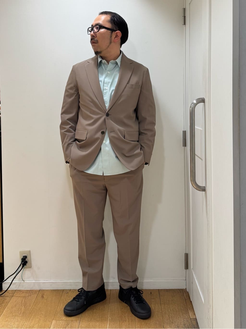 UNITED ARROWS green label relaxing | A+ ポリエステル シャーク