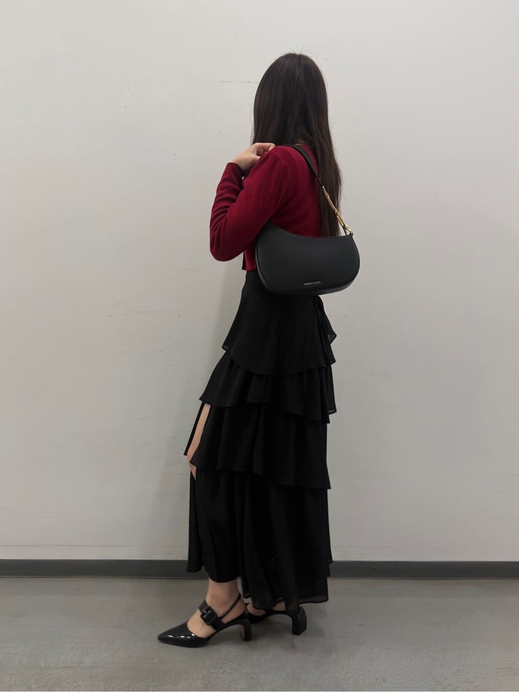 CHARLES & KEITH | アシメトリック ショルダーバッグ | Rakuten