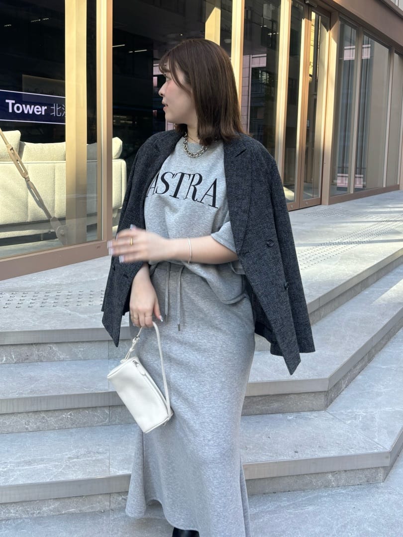 DOUDOU | シアーツイードダブルジャケット | Rakuten Fashion(楽天