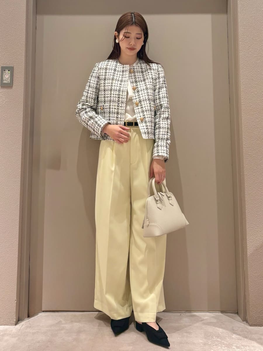 Mila Owen | クロップド金釦コンパクトツイードジャケット | Rakuten Mila Owen | クロップド金釦コンパクトツイードジャケット | Rakuten