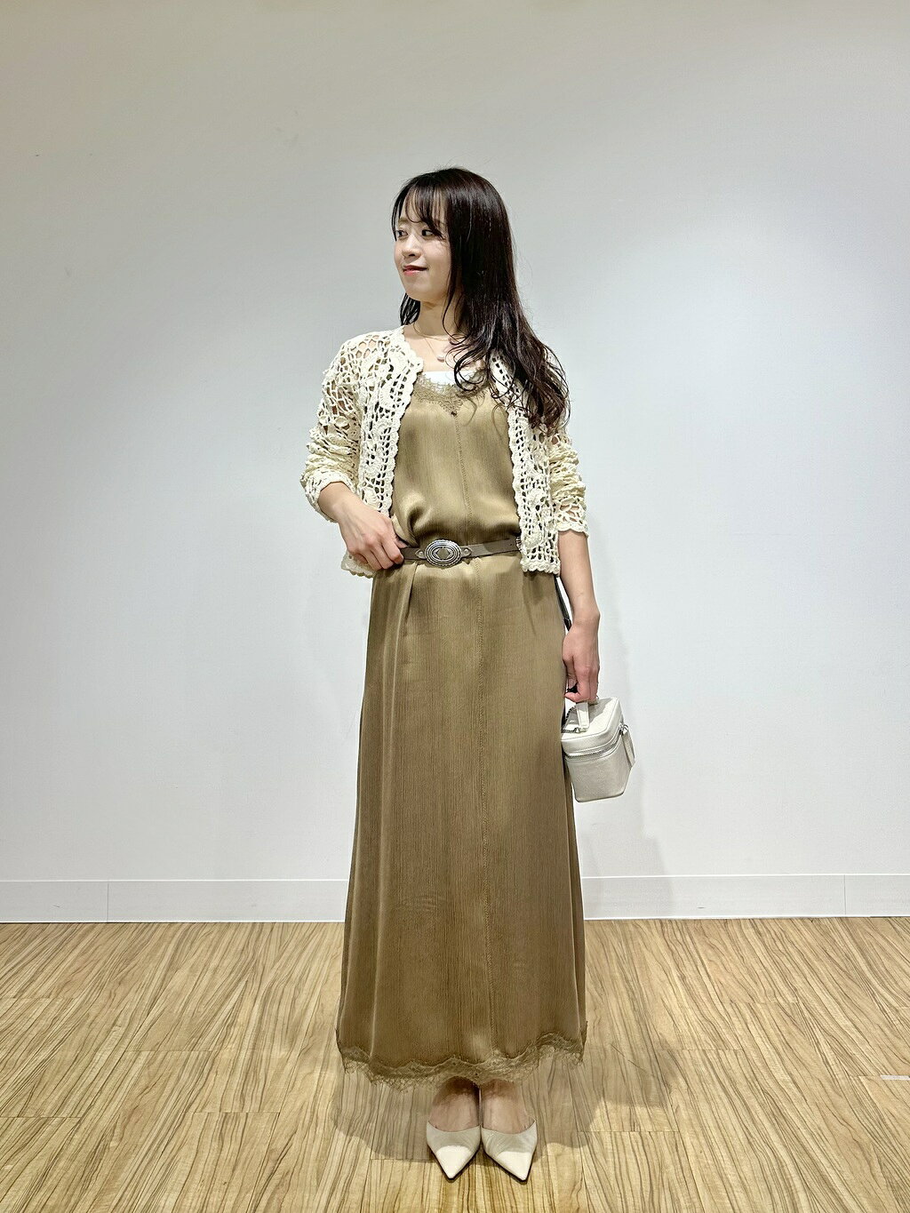 Whim Gazette | 【THE PAUSE】レーストリムキャミワンピース | Rakuten