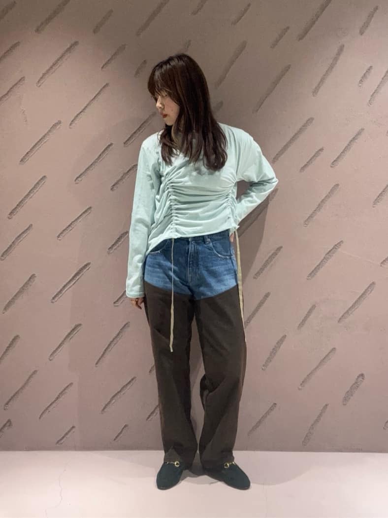 ＜6(ROKU)＞ハイゲージ コットン ドローストリング ロングスリーブ BEAUTY&YOUTH UNITED ARROWS | <6(ROKU)>ハイゲージ コットン ドロー