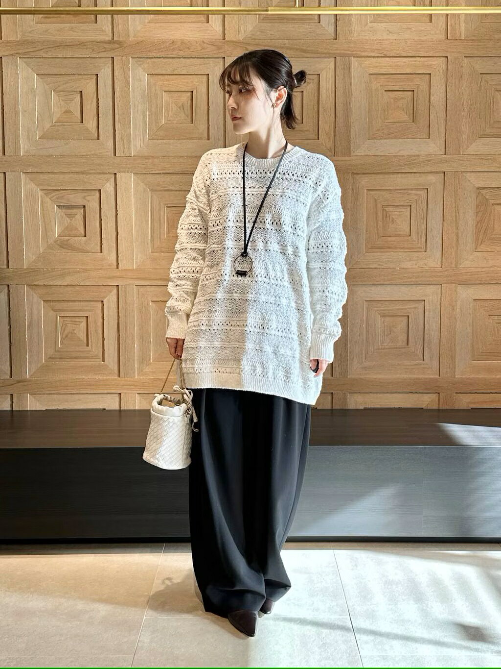 Curensology | ダブルクロスツータックパンツ | Rakuten Fashion(楽天