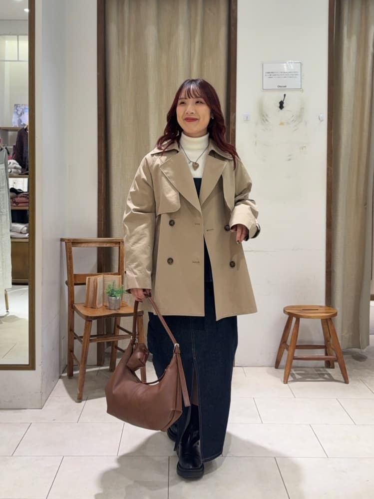 Discoat | ミドルトレンチコート | Rakuten Fashion(楽天ファッション