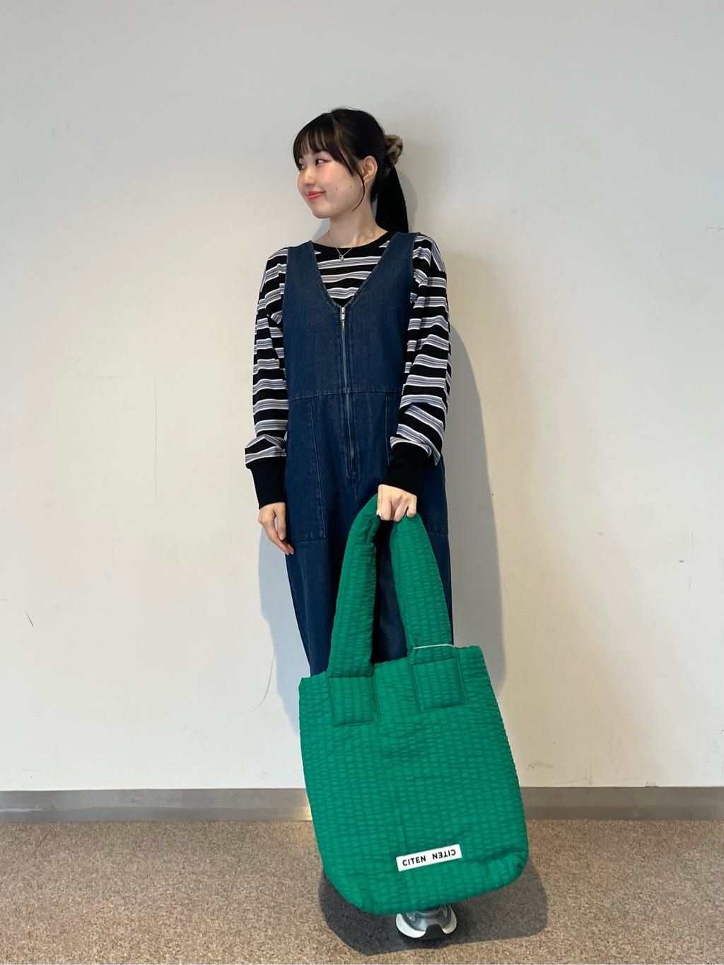 CITEN | <CITEN>デニムVネックオールインワン | Rakuten Fashion(楽天