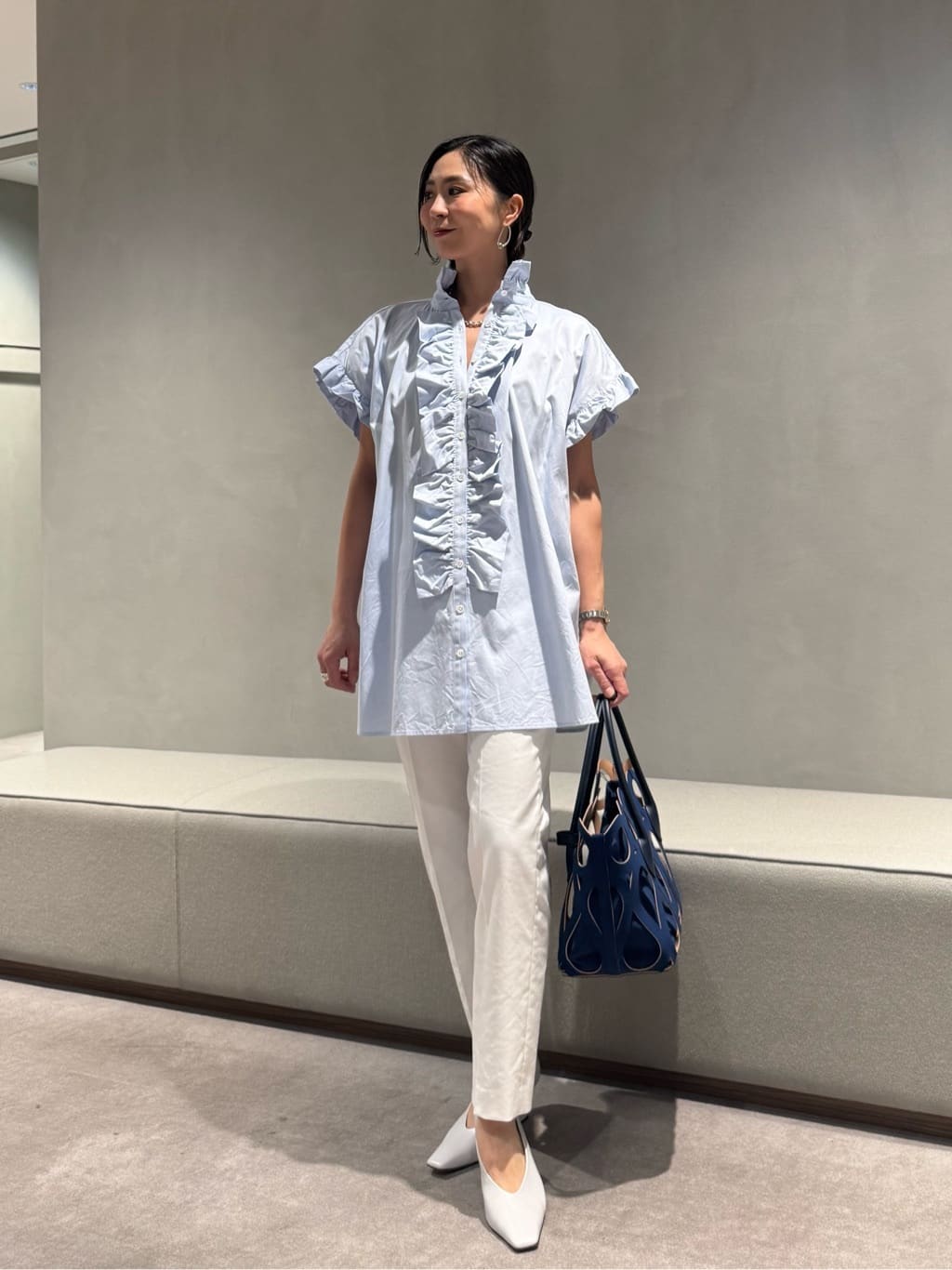 UNITED ARROWS フリルノースリーブチュニック ジレ UNITED ARROWS フリルノースリーブチュニック ジレ - メルカリ