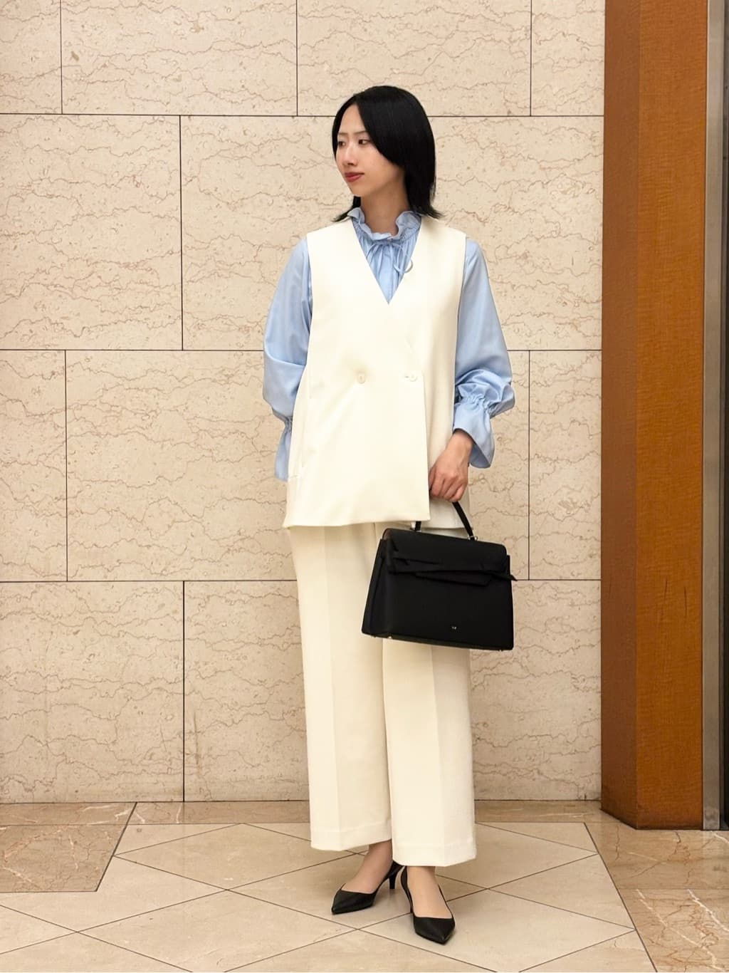 UNITED ARROWS | SPONGY バックフレア ベスト | Rakuten Fashion(楽天