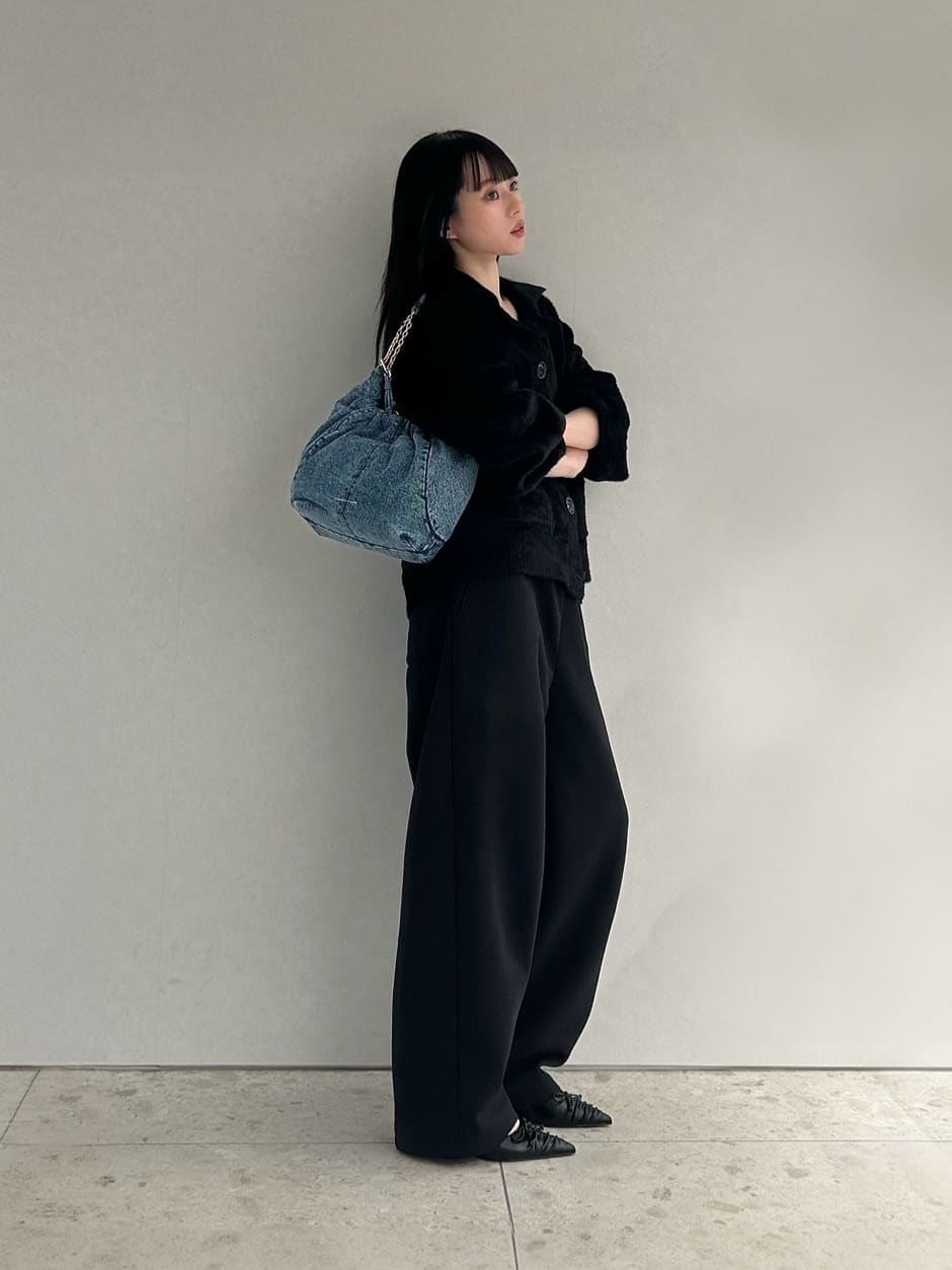 CHARLES & KEITH | Ciara シアラ デニムルーシュドホーボーバッグ