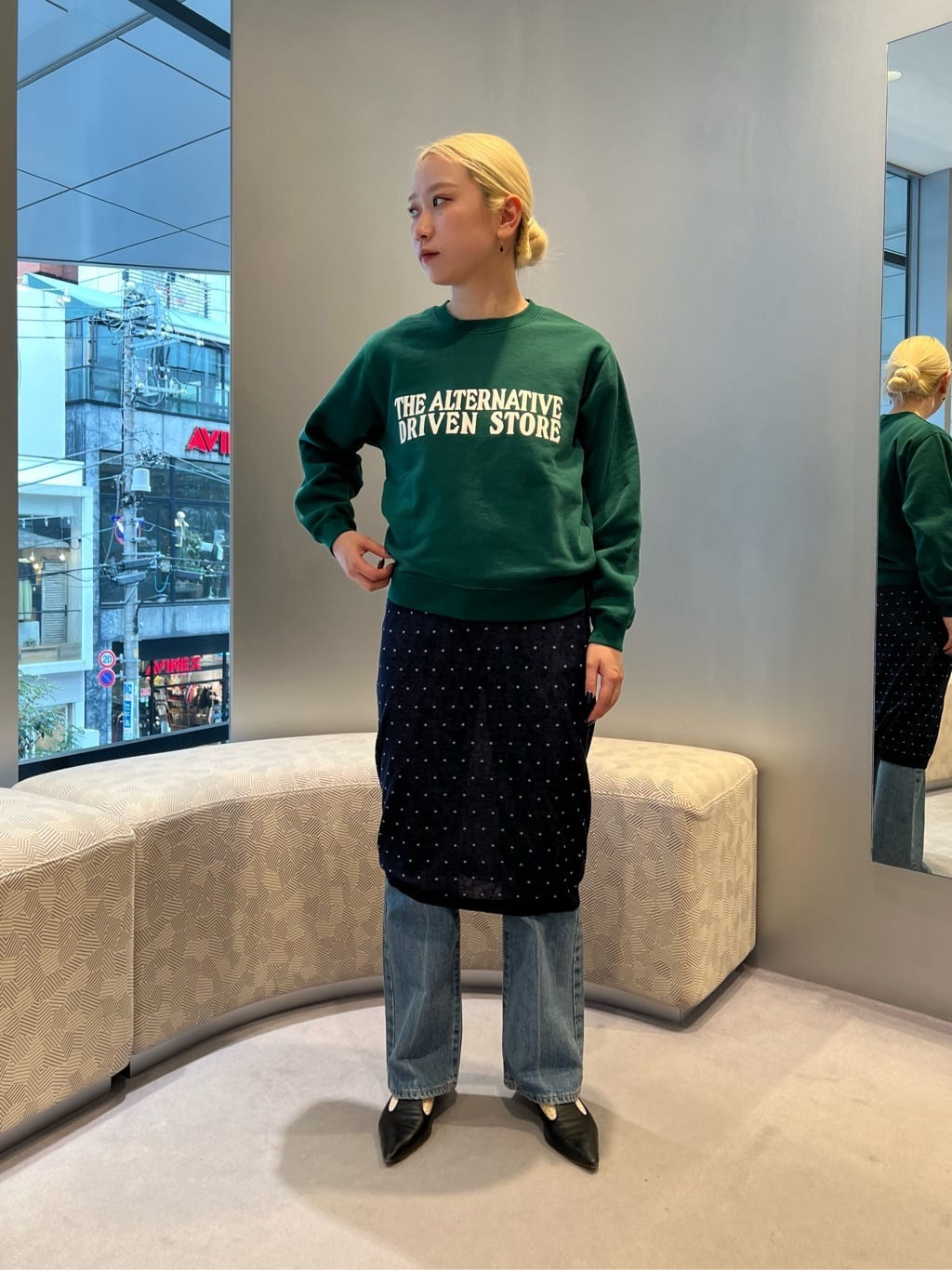 BEAUTY&YOUTH UNITED ARROWS | <6(ROKU)>ALTERNATIVE ロゴ スウェット