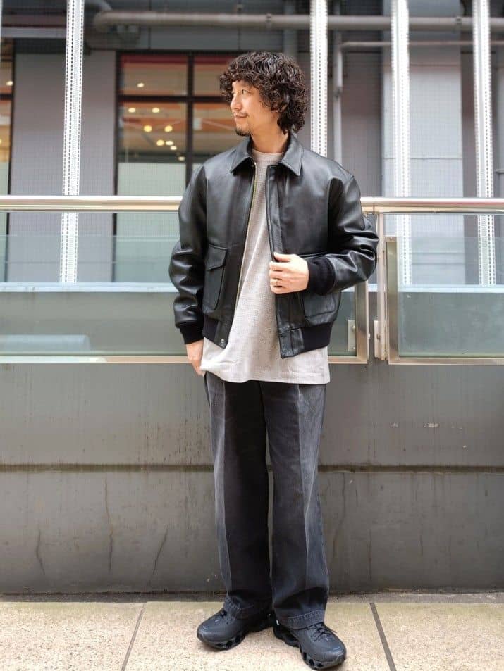 BEAUTY&YOUTH UNITED ARROWS | シープ レザー A-2 ジャケット
