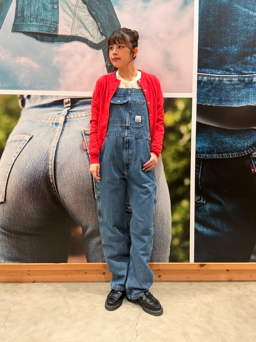 Levi's | WORKWEAR LOOSEオーバーオール ミディアムインディゴ