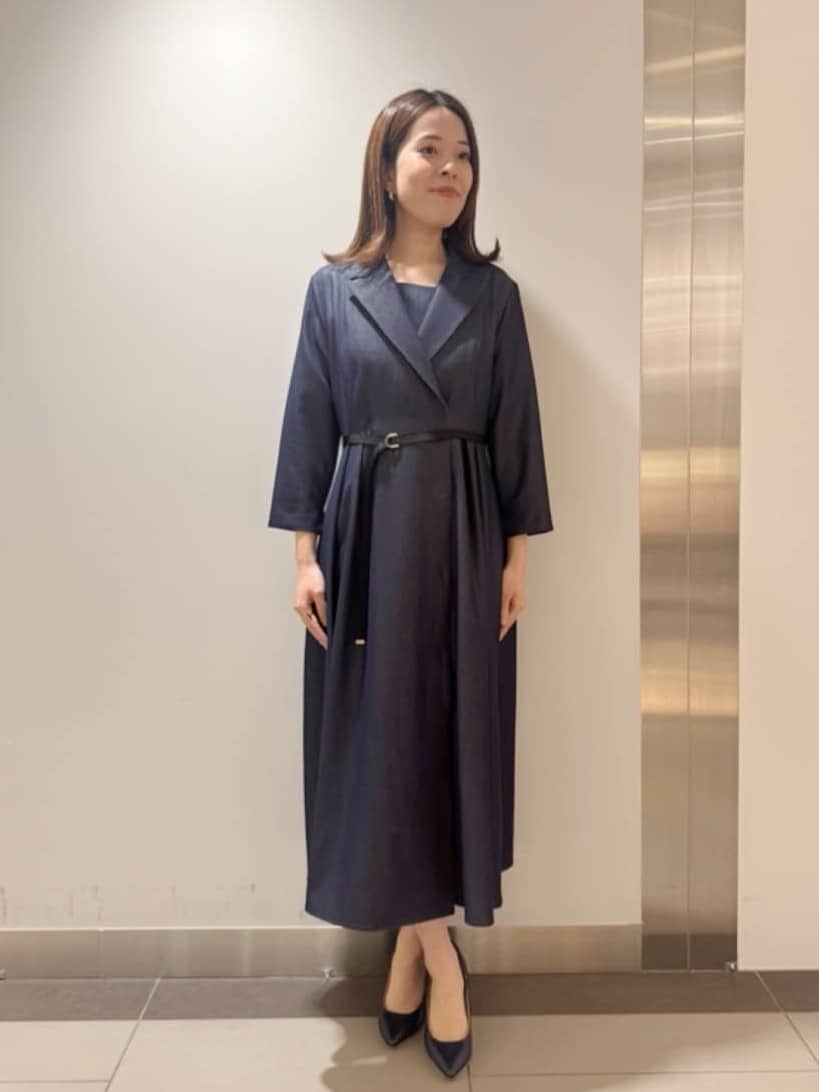 Viaggio Bluのオーロララメデニムワンピースを使ったコーディネートを紹介します。｜Rakuten Fashion(楽天ファッション／旧楽天ブランドアベニュー)6858297