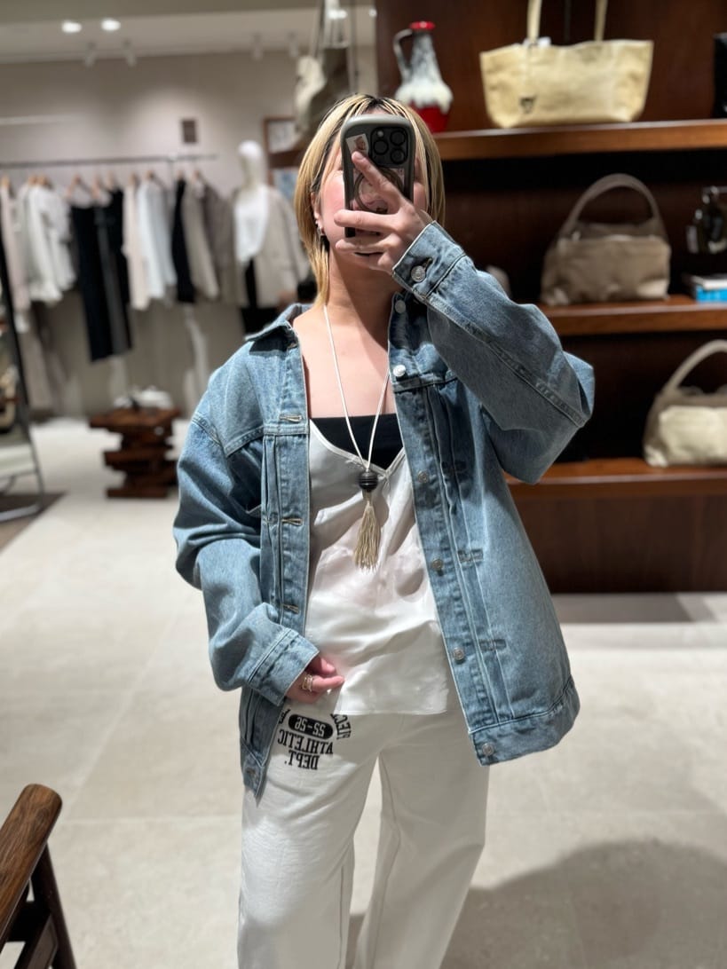 GALLARDAGALANTEの【サイズ展開あり】オーバーGジャンを使ったコーディネートを紹介します。｜Rakuten Fashion(楽天ファッション／旧楽天ブランドアベニュー)6859844