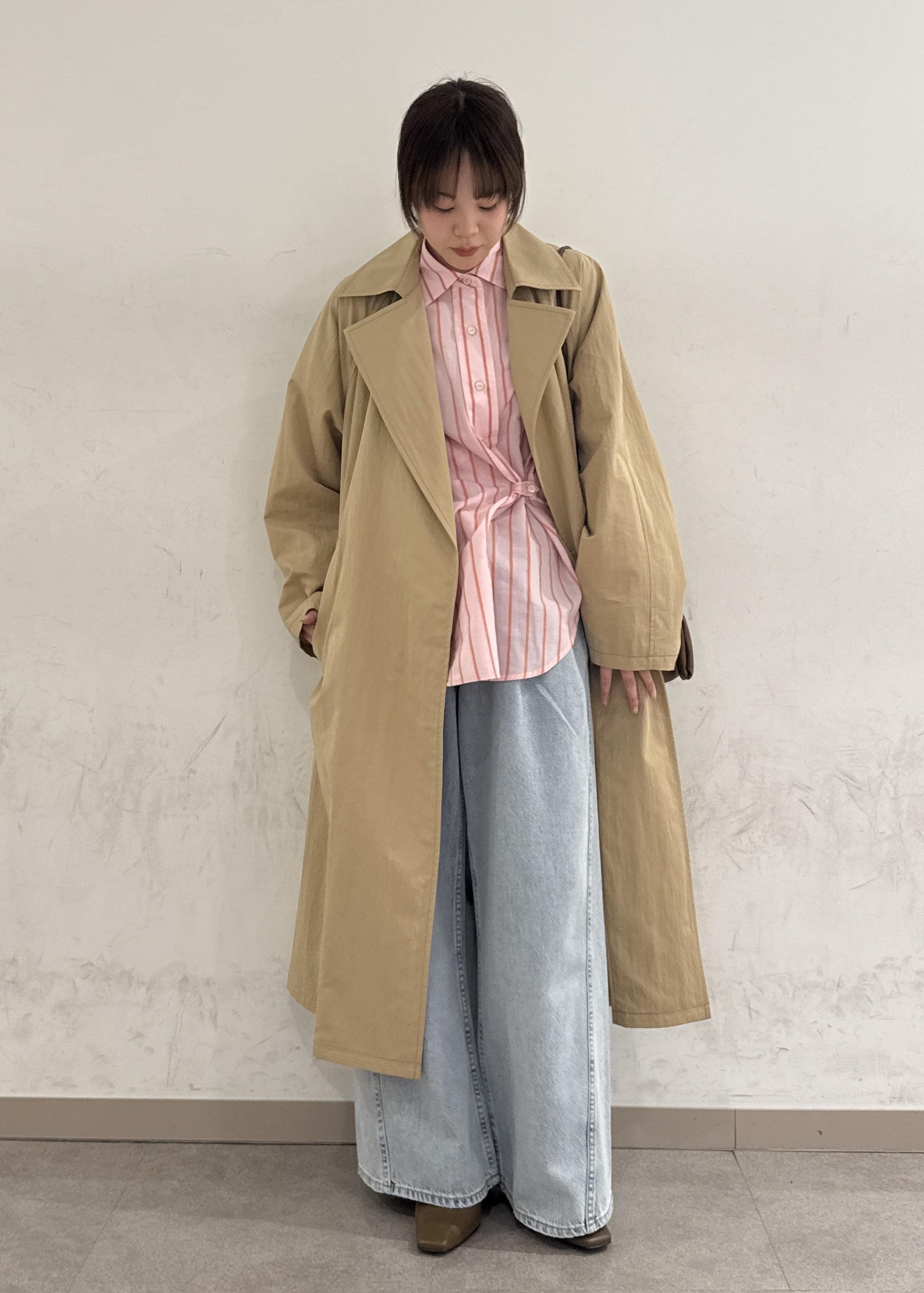 ADAM ET ROPE' | リラックスライトトレンチコート | Rakuten Fashion