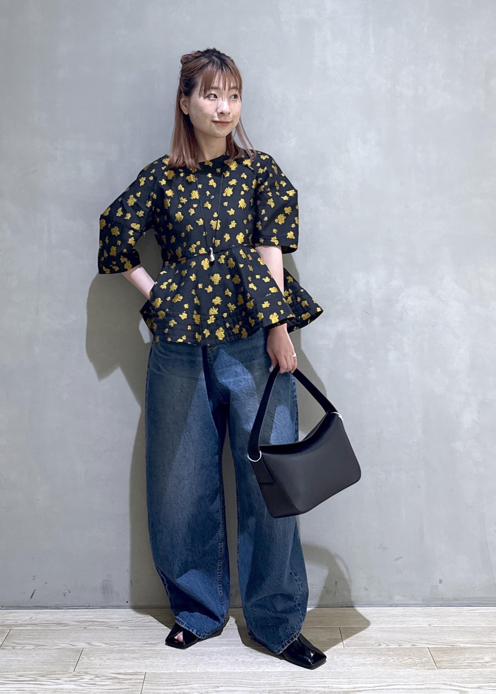 ADAM ET ROPE' | コクーンスリーブペプラムトップス | Rakuten Fashion