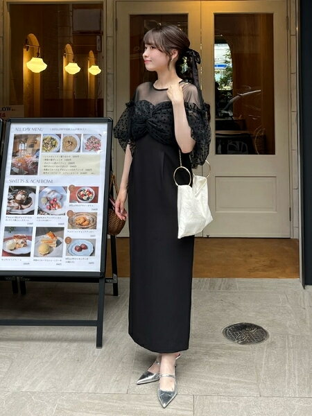 ANDRESD | 結婚式・二次会対応 ドットチュールドレス | Rakuten