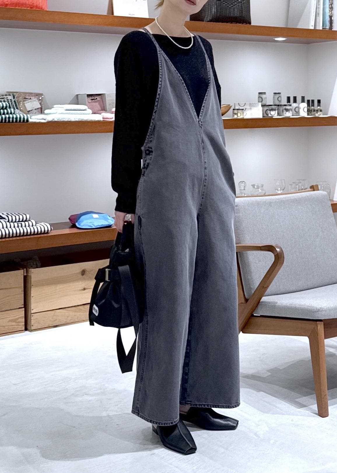 SALON adam et rope' | オーバーダイデニムサロペット | Rakuten