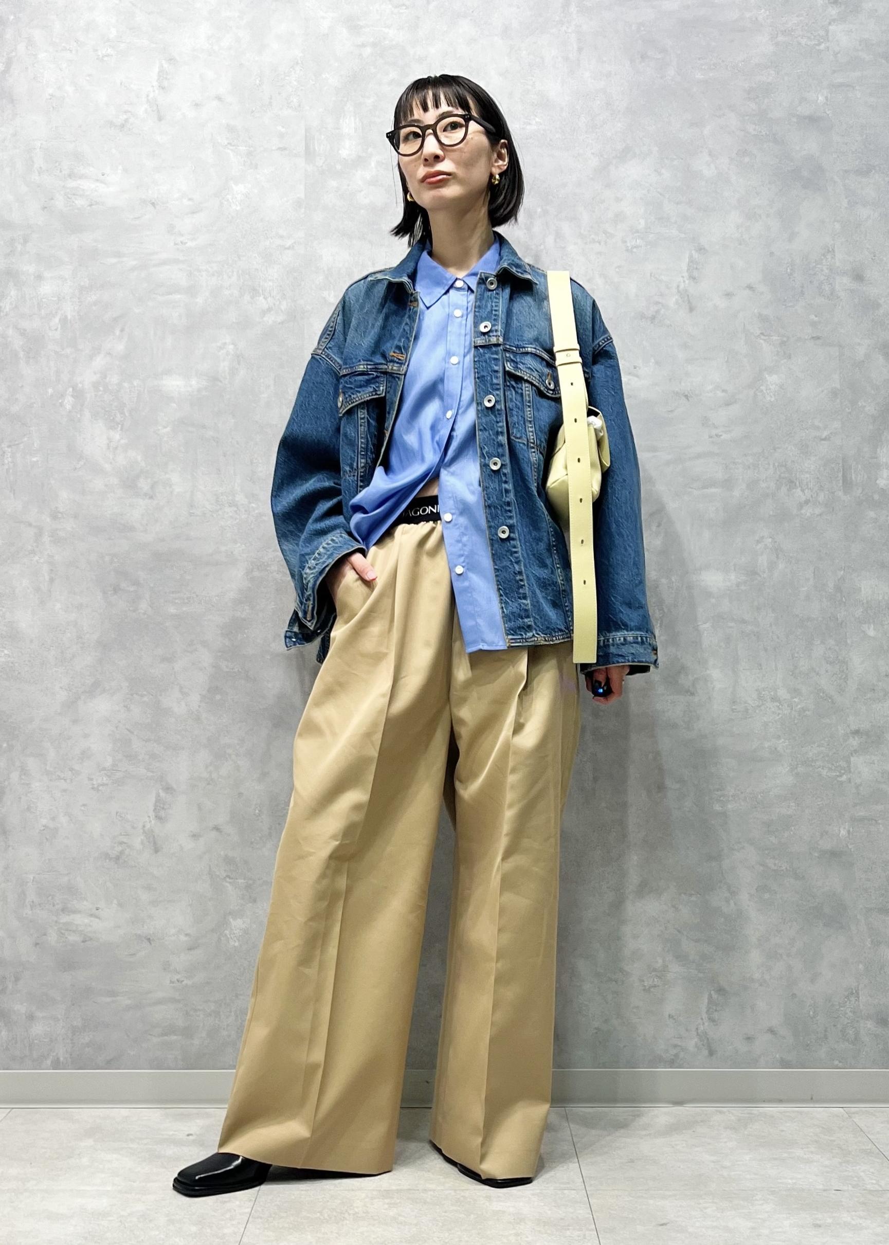 ADAM ET ROPE' | 【サステナブル】シャツライクGジャン | Rakuten