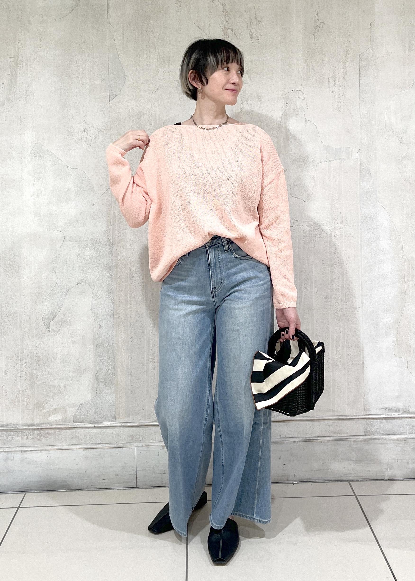 SALON adam et rope' | ペーパーヤーンプルオーバー | Rakuten Fashion