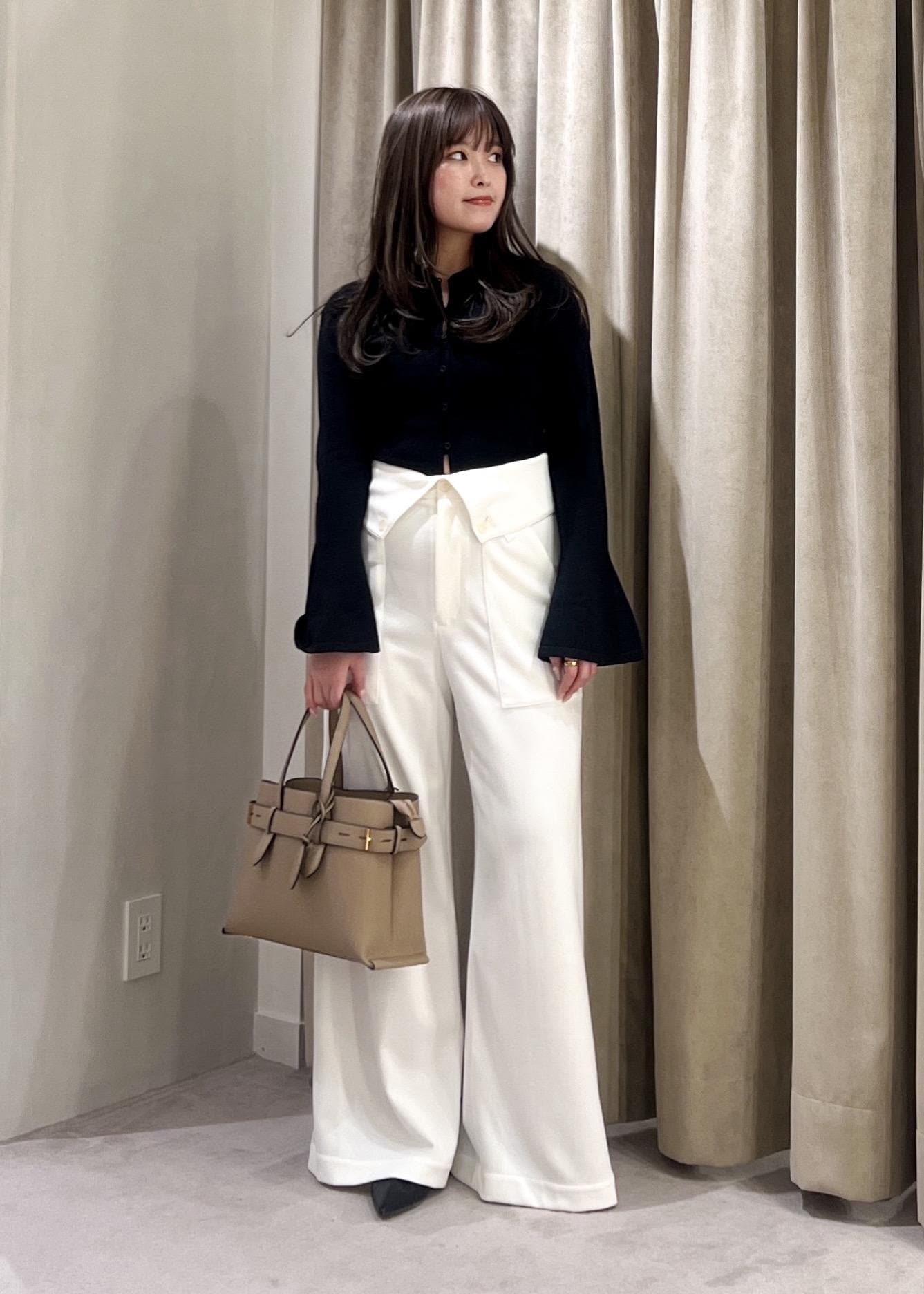 ROPE'の【W S(ドゥーブル)】ソフトレザーヒールパンプスを使ったコーディネートを紹介します。｜Rakuten Fashion(楽天ファッション／旧楽天ブランドアベニュー)6937216