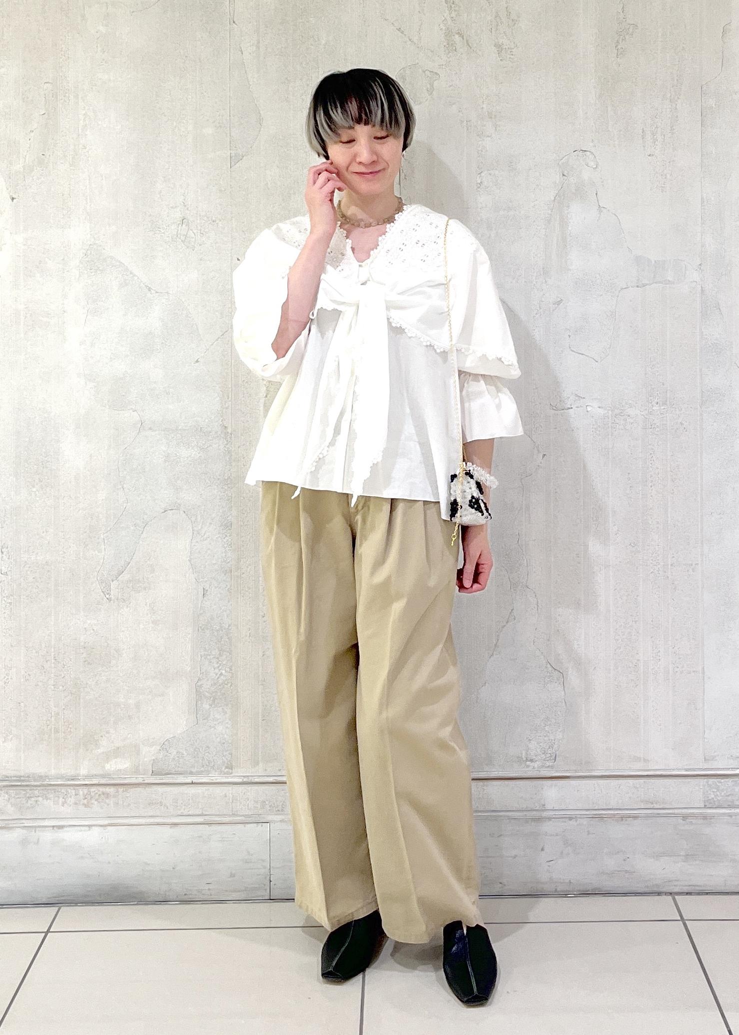ROPE'の【W S(ドゥーブル)】レザーフラットミュールを使ったコーディネートを紹介します。｜Rakuten Fashion(楽天ファッション／旧楽天ブランドアベニュー)6937238