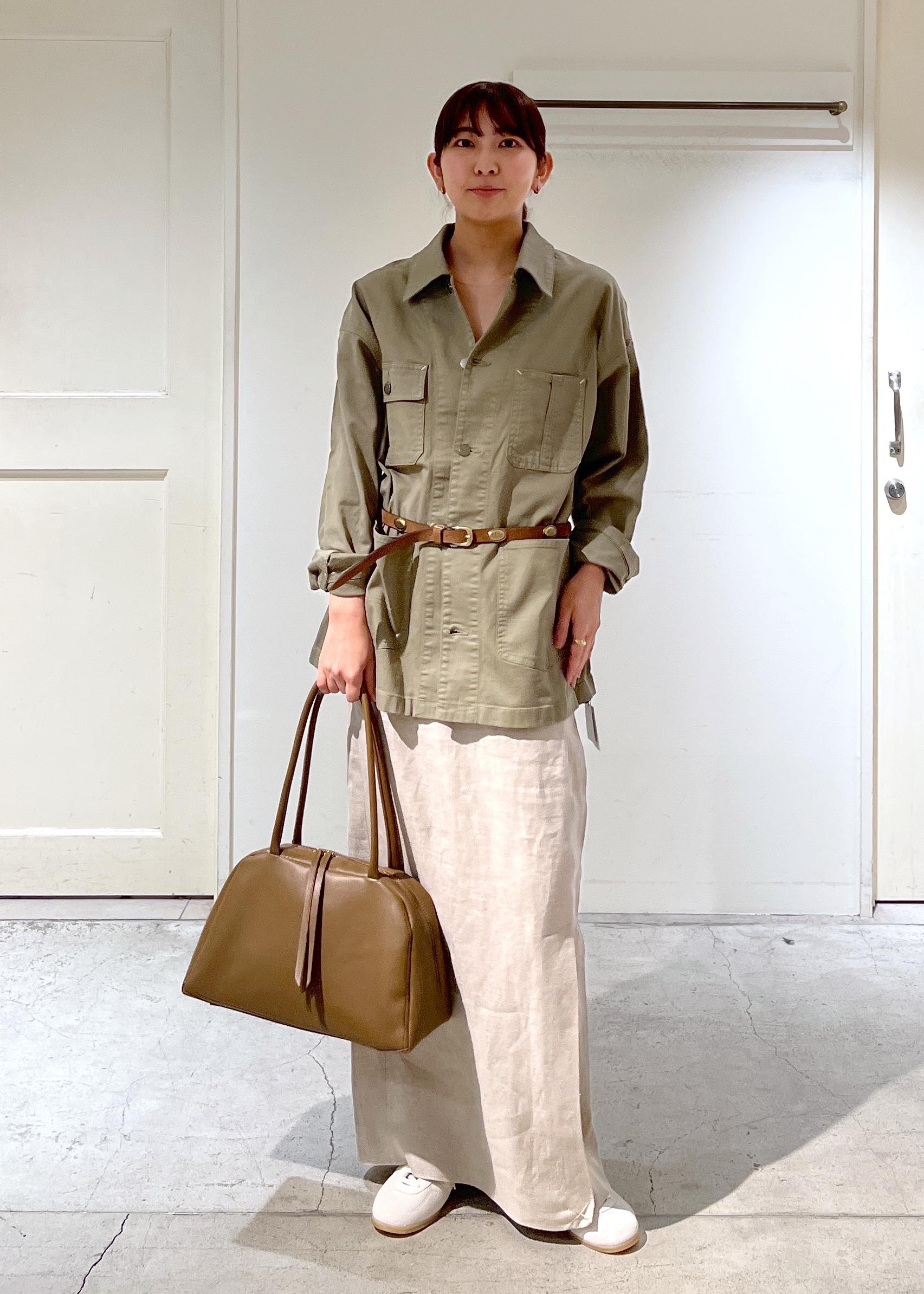 SALON adam et rope' | スプリットレザーミドルボストンバッグ 2