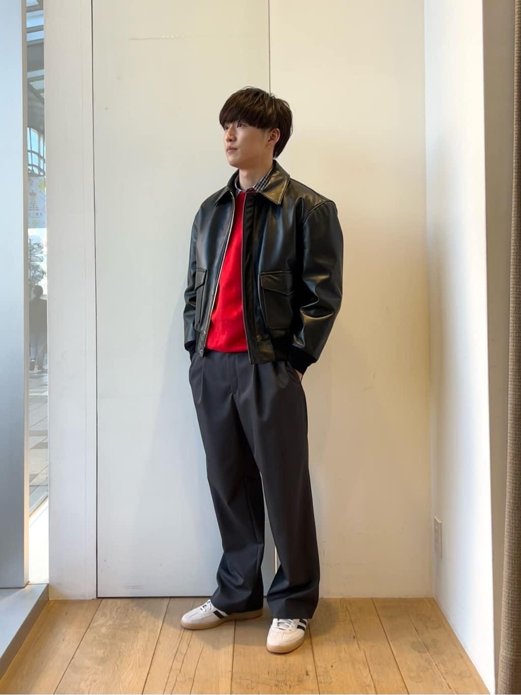 BEAUTY&YOUTH UNITED ARROWS | シープ レザー A-2 ジャケット