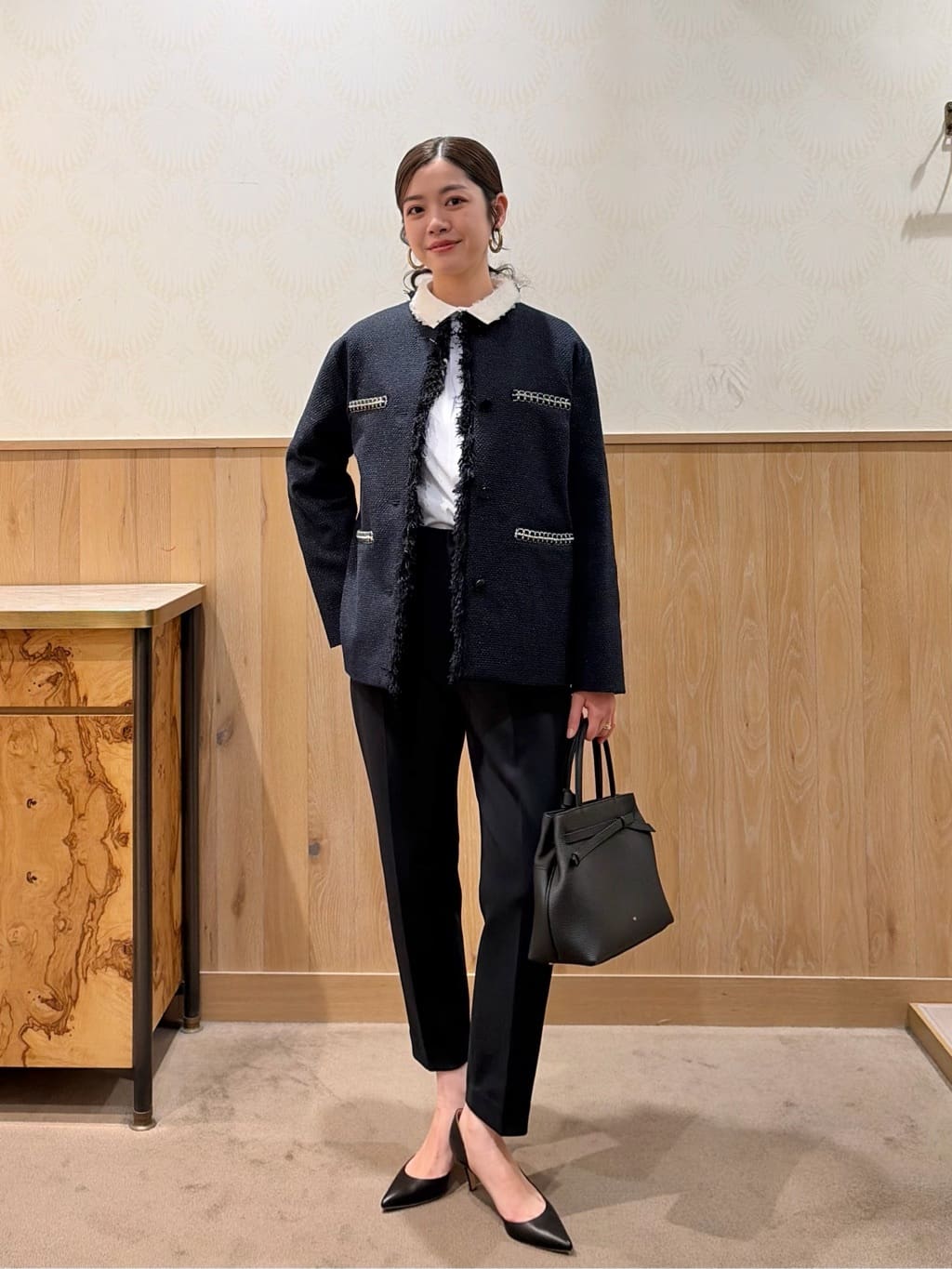 UNITED ARROWS | SPONGY タック テーパードパンツ | Rakuten Fashion