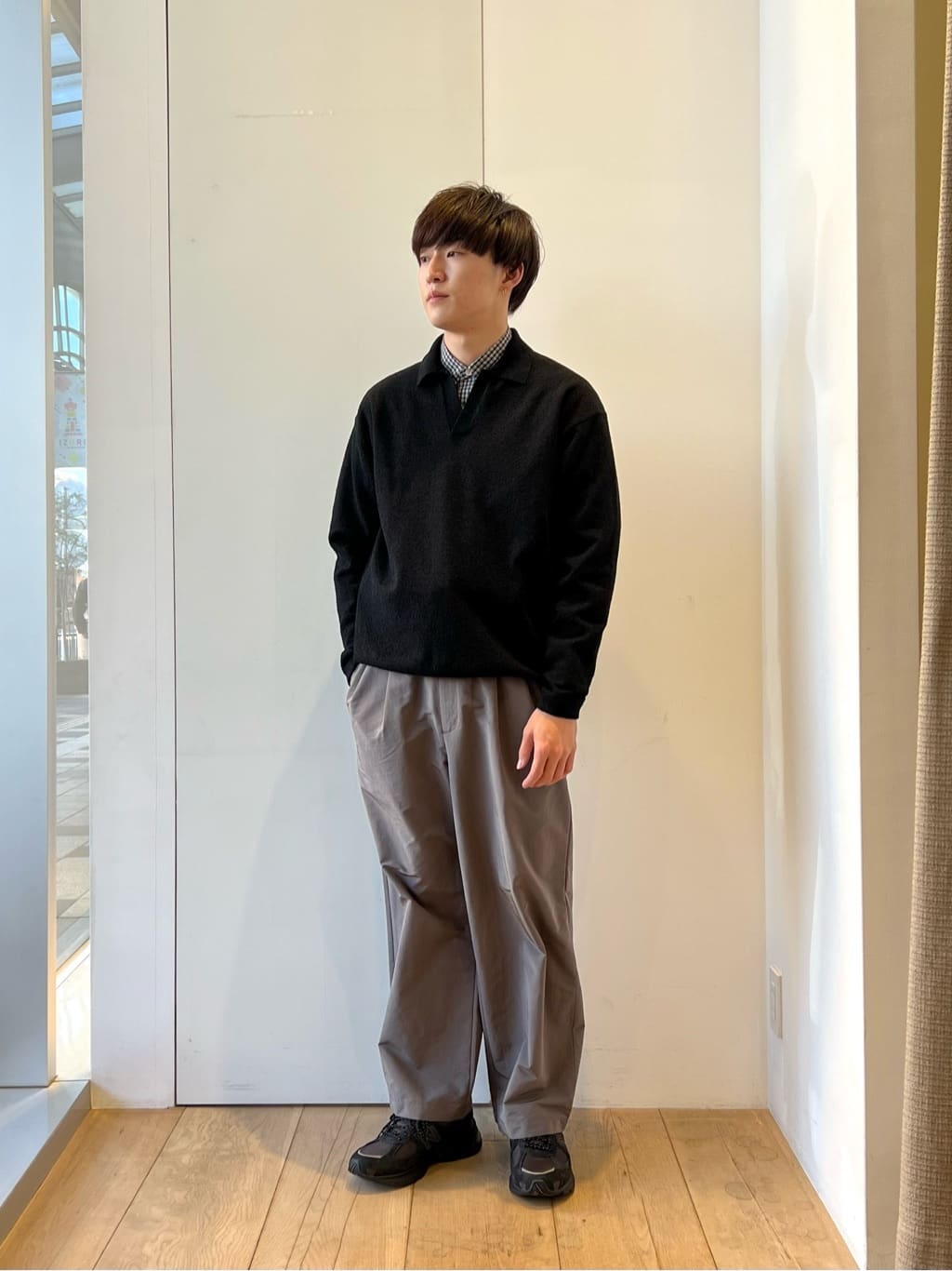 BEAUTY&YOUTH UNITED ARROWS | クリンプ コットン ポロスキッパー