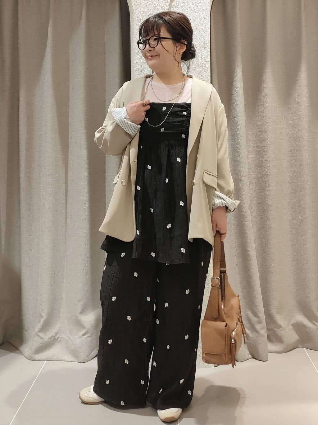 archives | 花柄刺繍イージーワイドパンツ | Rakuten Fashion(楽天
