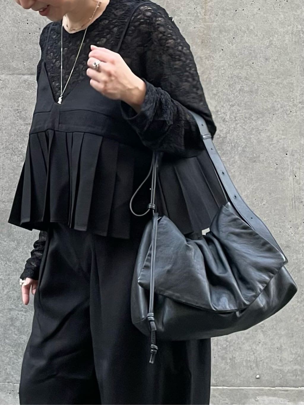 ear PAPILLONNER | レザーフラップショルダーバッグ | Rakuten Fashion