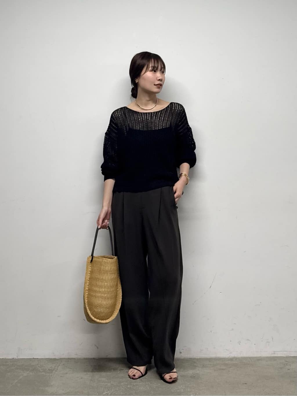 GALLARDAGALANTEの【ガランテ名品】ライトジャージーワイドパンツを使ったコーディネートを紹介します。｜Rakuten Fashion(楽天ファッション／旧楽天ブランドアベニュー)6864373