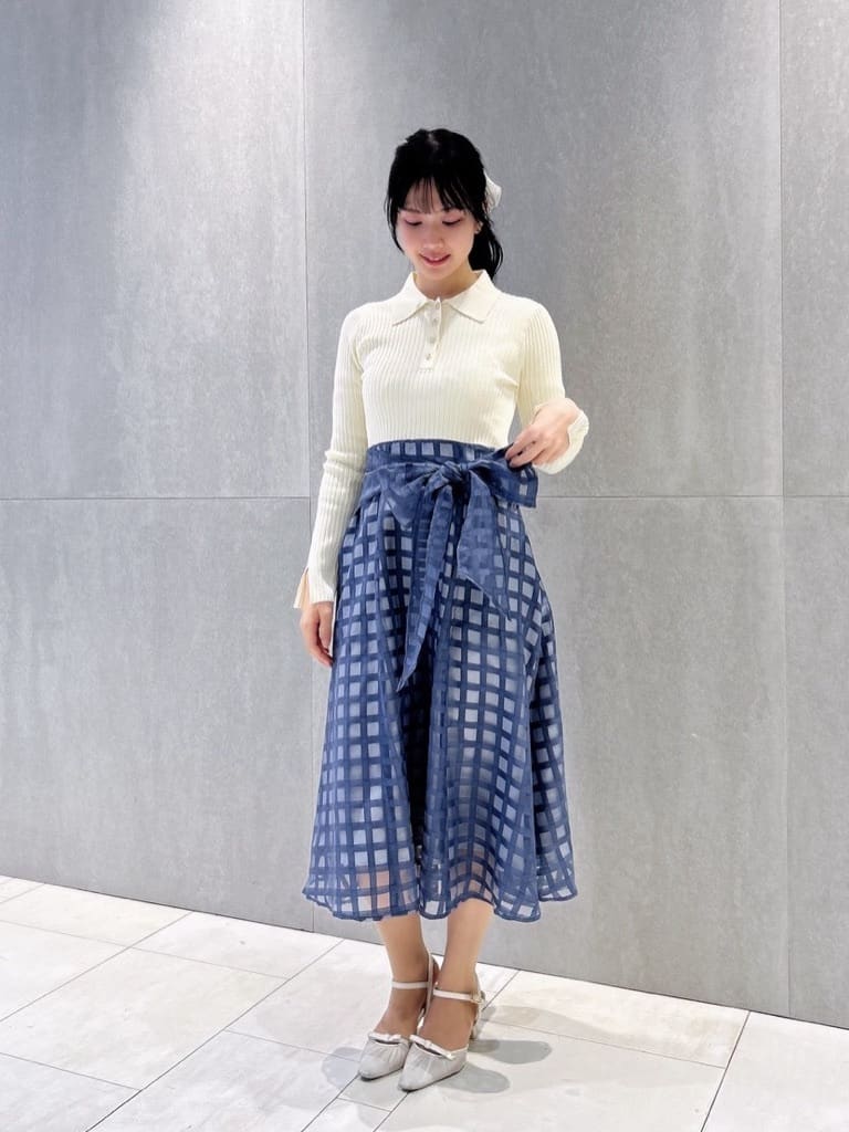 PROPORTION BODY DRESSINGのポロカラーニットワンピース 26SSを使ったコーディネートを紹介します。｜Rakuten Fashion(楽天ファッション／旧楽天ブランドアベニュー)6865085