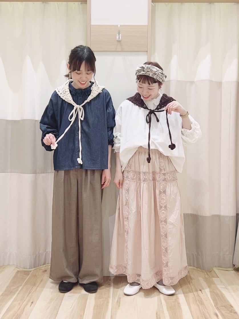 Samansa Mos2 | ツータックワイドパンツ | Rakuten Fashion(楽天