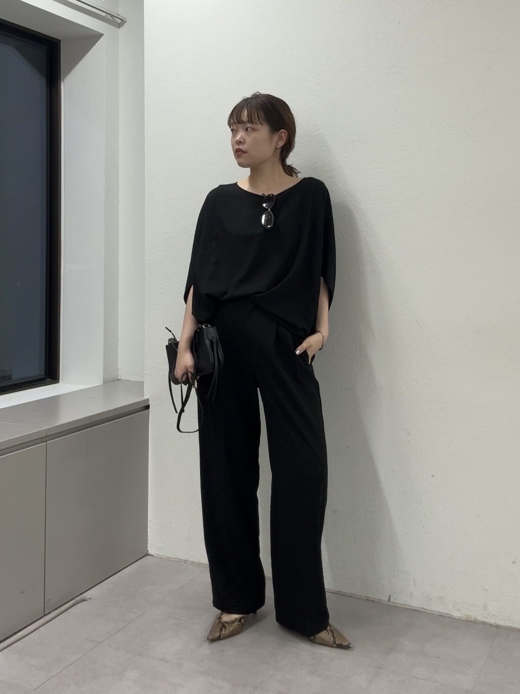 GALLARDAGALANTEの【ガランテ名品】ライトジャージーワイドパンツを使ったコーディネートを紹介します。｜Rakuten Fashion(楽天ファッション／旧楽天ブランドアベニュー)6866748