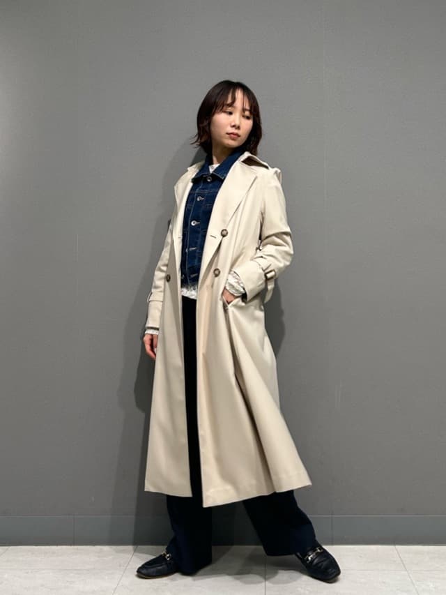 NATURAL BEAUTY BASIC | パウダーツイルトレンチコート | Rakuten