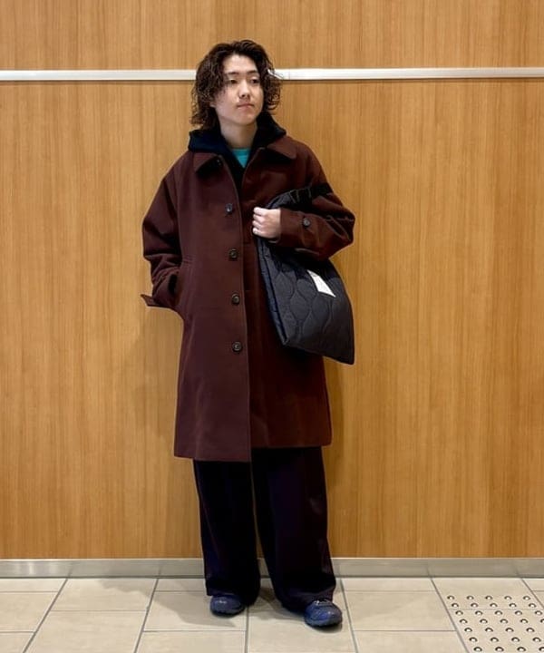 BEAMS OUTLET | フリース ステンカラー コート | Rakuten Fashion(楽天