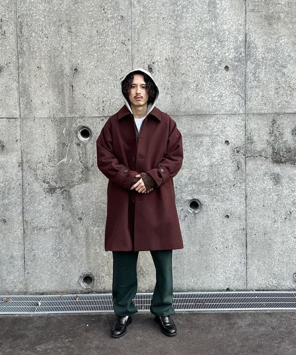 BEAMS OUTLET | フリース ステンカラー コート | Rakuten Fashion(楽天