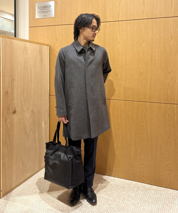BEAMS HEARTの撥水 ナイロン トートバッグ(A4サイズ収納可能)を使った 
