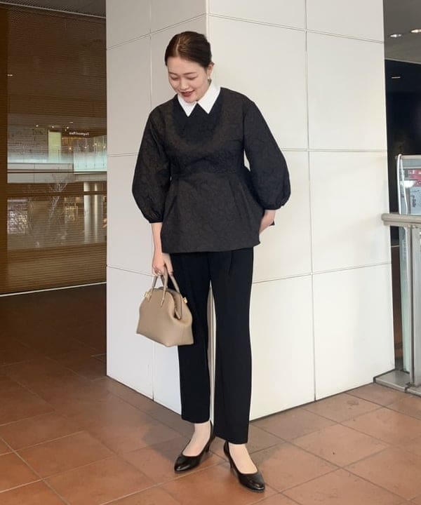Demi-Luxe BEAMS | ＜セットアップ対応＞トリアセ 1タック パンツ